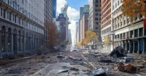 New York after Earthquake