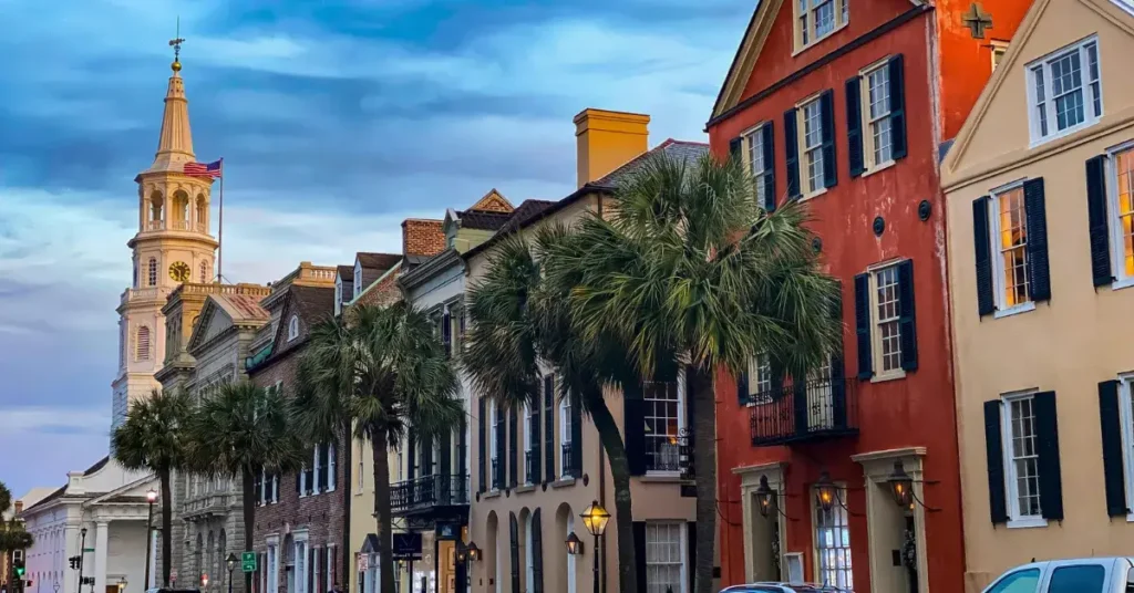 Charleston Colourfull Buildings