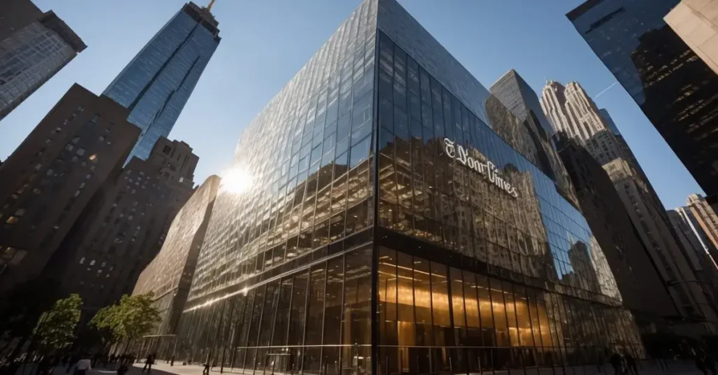 The New York Times Building Skyline