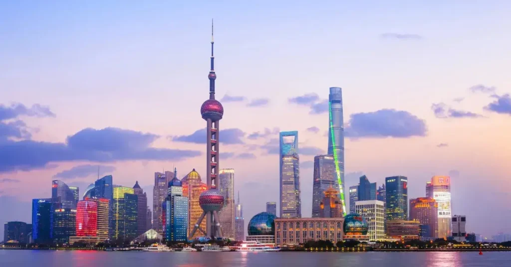 Shanghai Skyline at Daytime